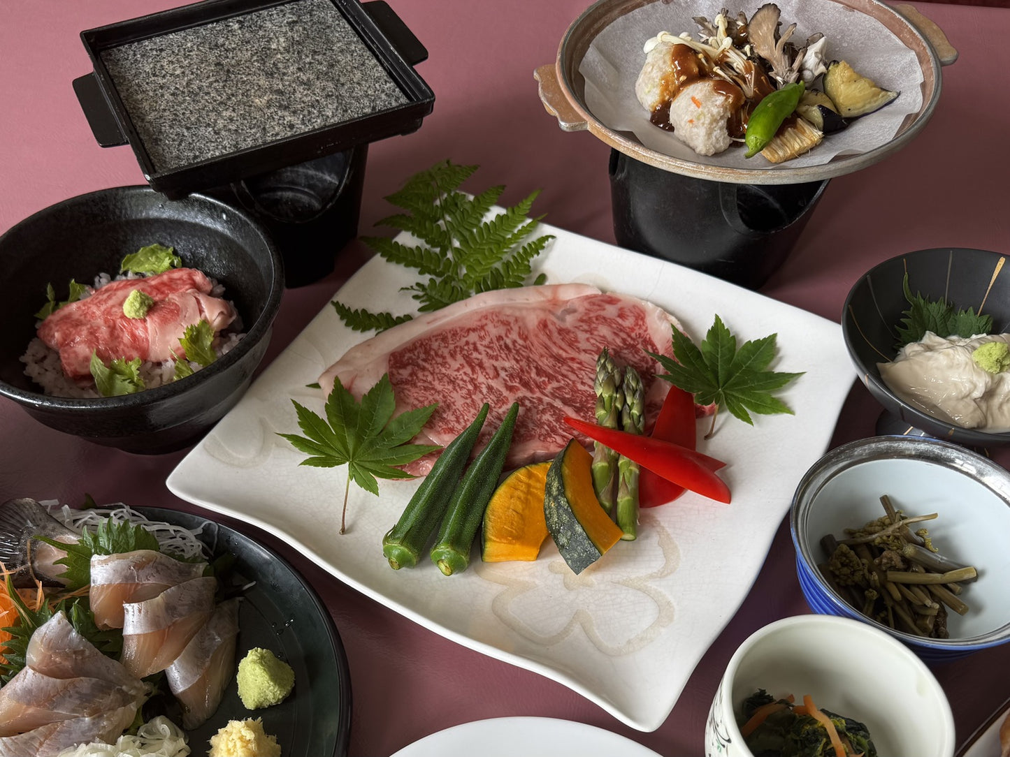 赤城和牛をお好みで♪3種から選べる贅沢夕食プラン