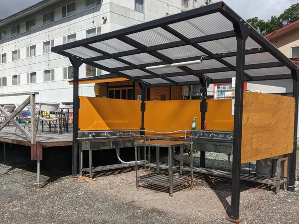 使い勝手のいい炊事場